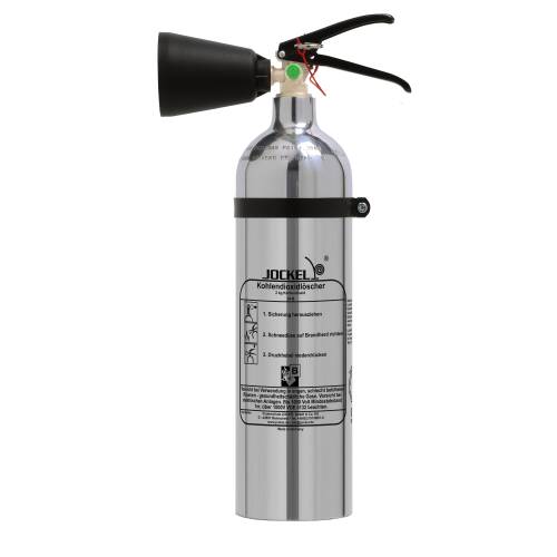Design Co2-Feuerl&ouml;scher Chrom 2 Kg