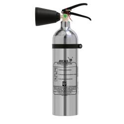 Design Co2-Feuerl&ouml;scher Chrom 2 Kg