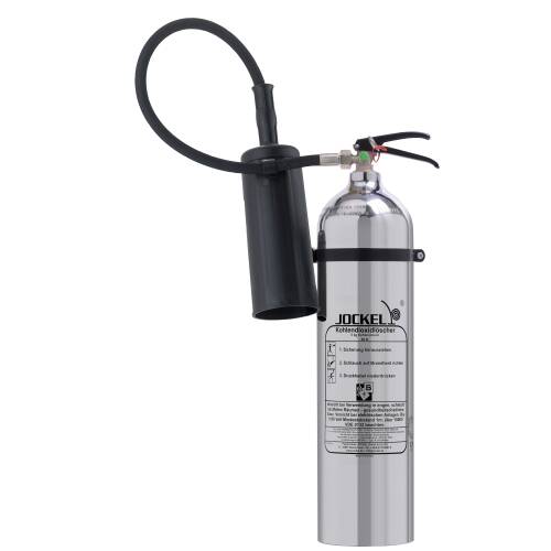 Design Co2-Feuerl&ouml;scher Chrom 5 Kilo