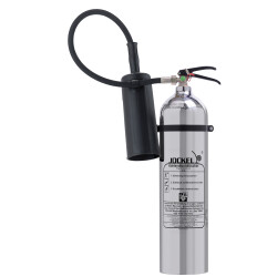 Design Co2-Feuerl&ouml;scher Chrom 5 Kilo