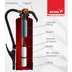 Schaum-Feuerl&ouml;scher 6 Liter SK6JX Bio21